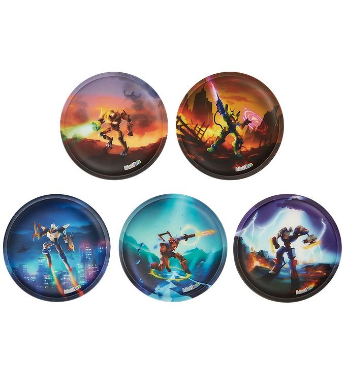 Ergobag Velcromærker - 5 stk. - Superkræfter