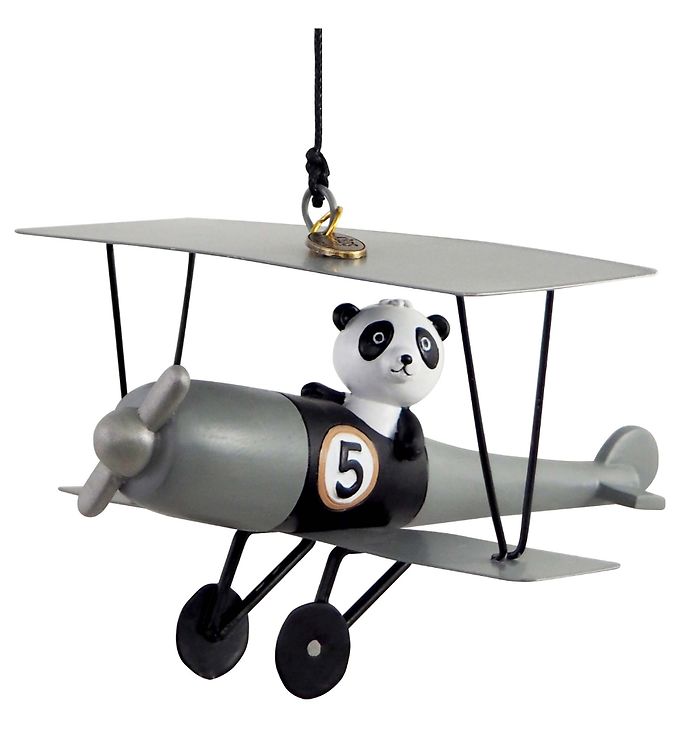 Ophæng - Panda flyvemaskine fra Kids by Friis