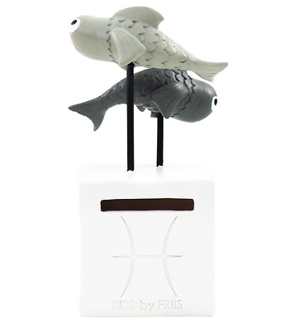 Kids by Friis Sparebøsse - 6x6x13 cm - Fisken Kids by Friis Sparebøsse - 6x6x13 cm - Fisken