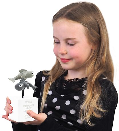 Kids by Friis Sparebøsse - 6x6x13 cm - Fisken Kids by Friis Sparebøsse - 6x6x13 cm - Fisken