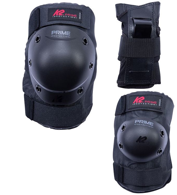 K2 Prime Pad Set, beskyttelsessæt, herre, sort