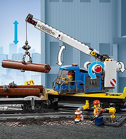 LEGO® City - Godståg 60198 - Motoriserat - 1226 Delar LEGO® City - Godståg 60198 - Motoriserat - 1226 Delar