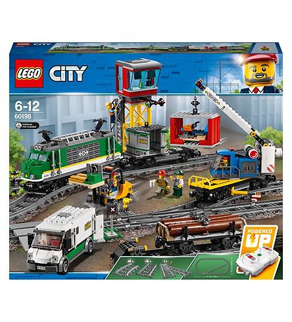 LEGO® City - Godståg 60198 - Motoriserat - 1226 Delar LEGO® City - Godståg 60198 - Motoriserat - 1226 Delar