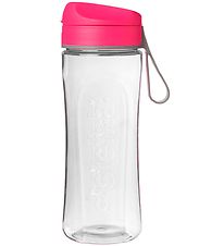 Sistema Water Bottle - Tritan Swift - 600 ml - Pink/Transparent