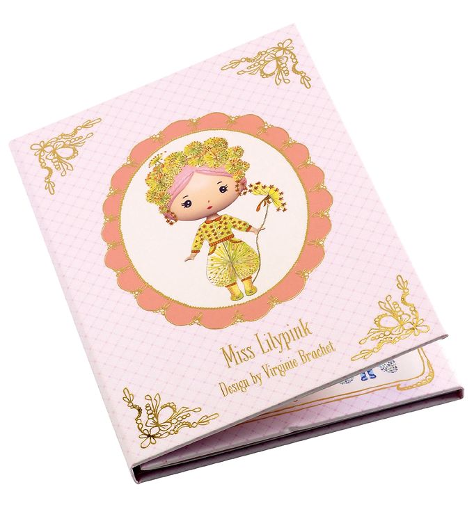 Djeco Klistermærker - 40 stk. - Miss Lilypink