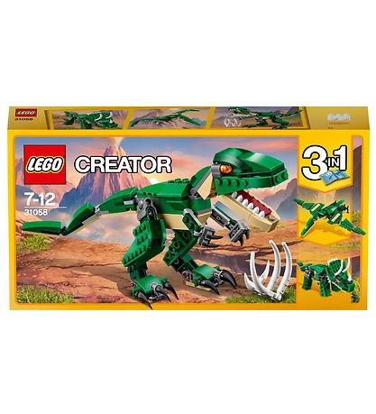 LEGO® Creator - Mægtige Dinosaurer 31058 - 3-i-1 - 174 Dele LEGO® Creator - Mægtige Dinosaurer 31058 - 3-i-1 - 174 Dele