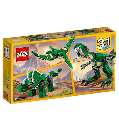 LEGO® Creator - Mægtige Dinosaurer 31058 - 3-i-1 - 174 Dele LEGO® Creator - Mægtige Dinosaurer 31058 - 3-i-1 - 174 Dele