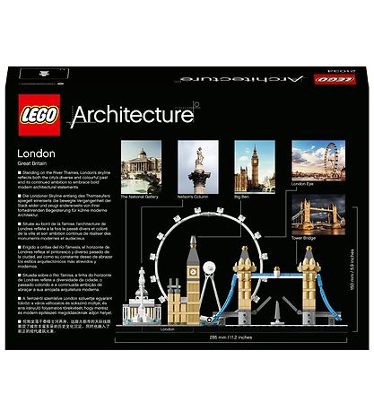 LEGO® Architecture - London 21034 - 468 Dele