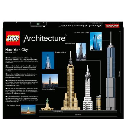 LEGO® Architecture - New York City 21028 - 598 Teile LEGO® Architecture - New York City 21028 - 598 Teile