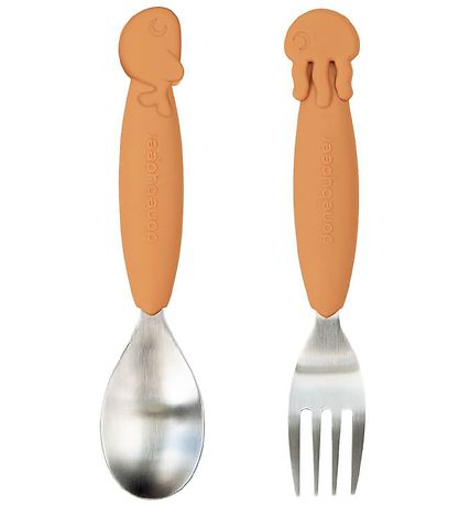 Done By Deer Bestik - Sea Friends - Mustard Done By Deer Bestik - Sea Friends - Mustard