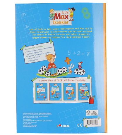 Forlaget Bolden Opgavebog - Max & Lily Skoleklar - Dansk Forlaget Bolden Opgavebog - Max & Lily Skoleklar - Dansk