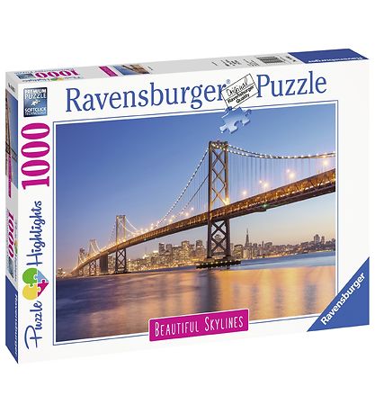 Ravensburger Puslespil - 1000 Brikker - San Francisco