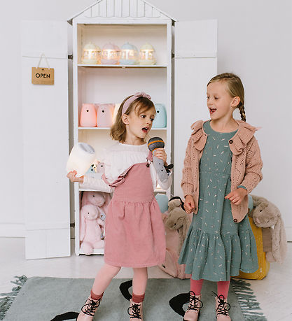 Rabbit & Friends Lampe m. Højtaler - 11x12,5 cm - Panda m. Fjern