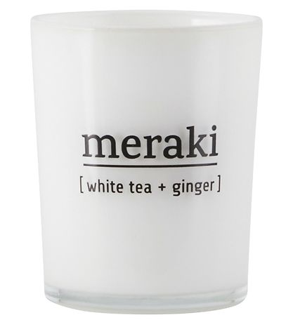 Meraki Duftlys - 60 g - White Tea & Ginger Meraki Duftlys - 60 g - White Tea & Ginger