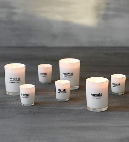 Meraki Duftlys - 60 g - Sandeltræ & Jasmin