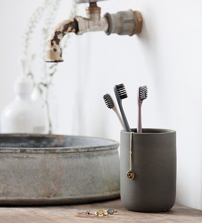 Meraki Toothbrush - 3-pack - Grey/White/Rose