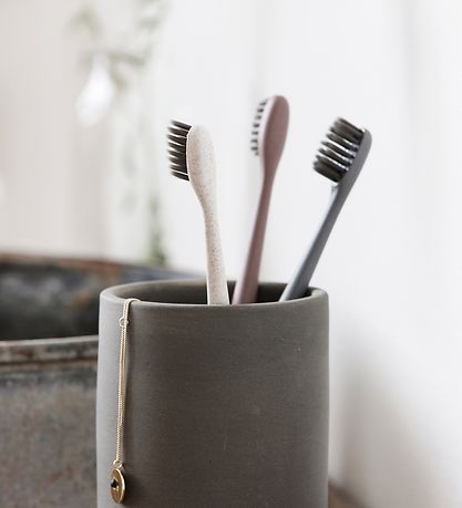 Meraki Toothbrush - 3-pack - Grey/White/Rose