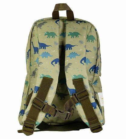 A Little Lovely Company Børnehavetaske - Dinosaur - Grøn