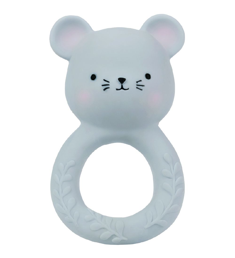 A Little Lovely Company Beißring - Maus - Grau - A Little Lovely Company - One Size - Beißringe