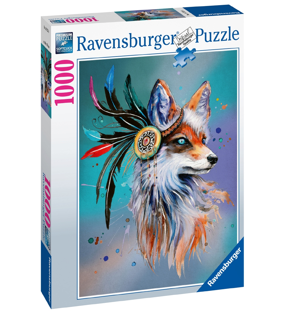 Ravensburger Puzzlespiel - 1000 Teile - Spirit Fox - Ravensburger - One Size - Puzzlespiele