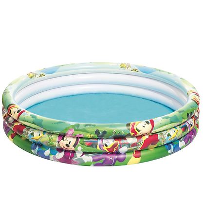 Bestway Oppustelig Bassin - 122x25cm - Mickey And The Roadster Bestway Oppustelig Bassin - 122x25cm - Mickey And The Roadster