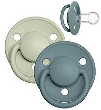 BIBS De Lux Sutter - 2-pak - Rund - Island Sea/Sage BIBS De Lux Sutter - 2-pak - Rund - Island Sea/Sage