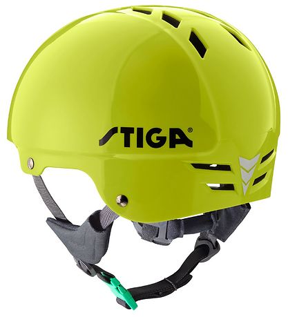 Stiga Cykelhjelm - Play - Limegrøn