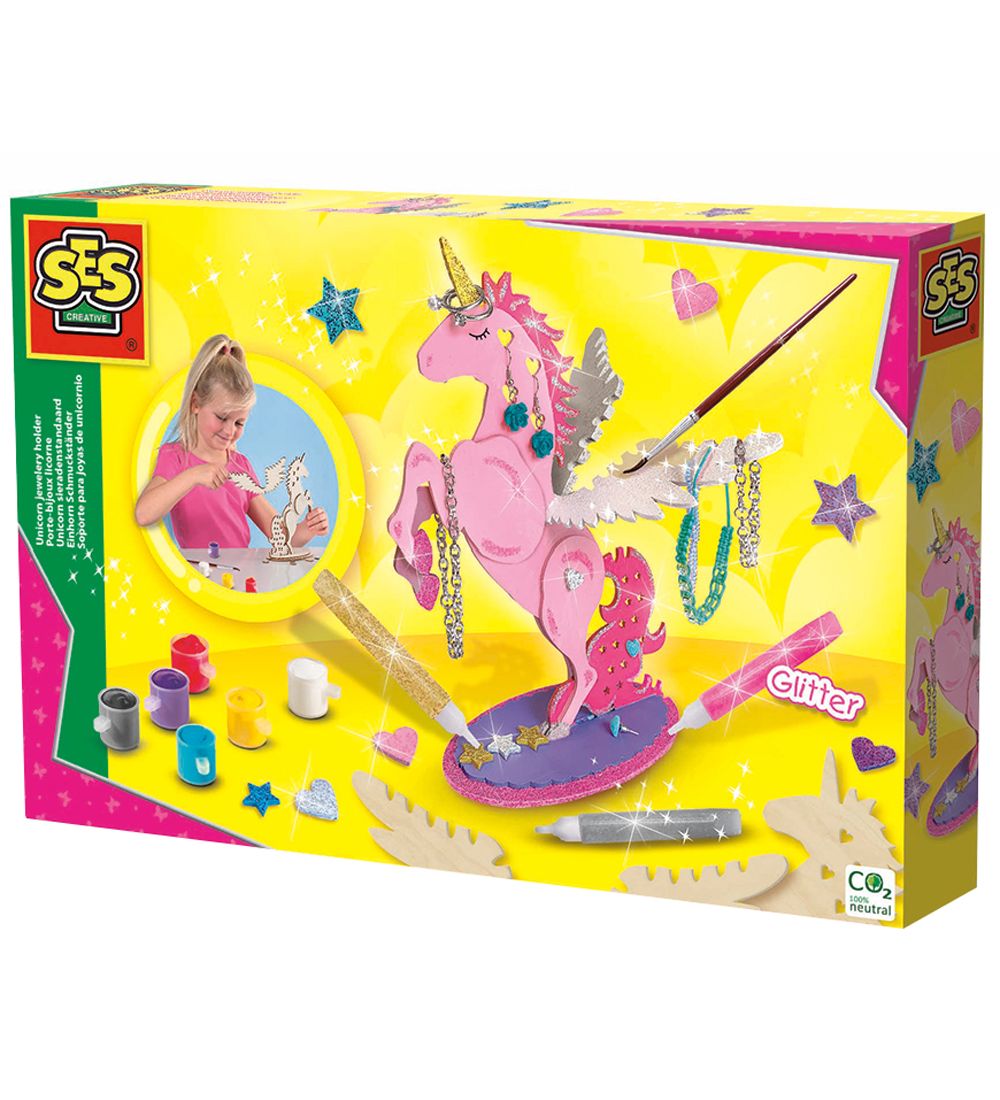 SES Creative Aktivitätsset - DIY - Einhorn - selber bauen - SES Creative - One Size - Kreatives Spielset