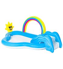 Bestway Legebassin - Rainbow N' Shine - 2.57mx1.45mx91cm Bestway Legebassin - Rainbow N' Shine - 2.57mx1.45mx91cm