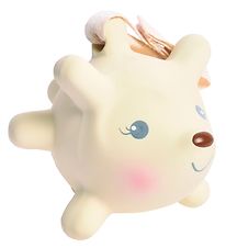 Tikiri Rattle Toy - Natural rubber - Hedgehog - Beige Tikiri Rattle Toy - Natural rubber - Hedgehog - Beige