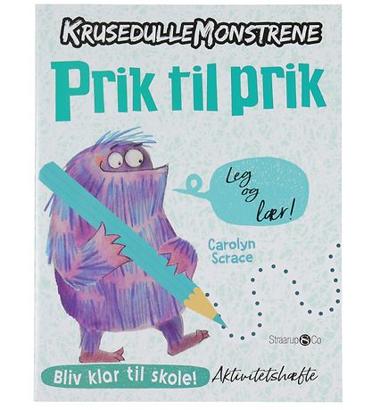 Straarup & Co Bog - Krusedulle Monstrene - Prik til Prik - Dansk Straarup & Co Bog - Krusedulle Monstrene - Prik til Prik - Dansk