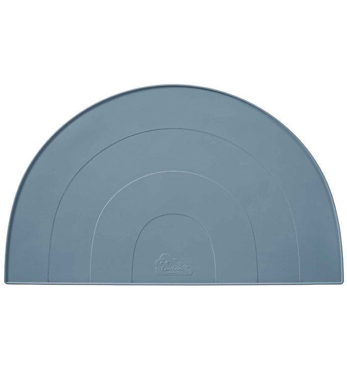 Cam Cam Dækkeserviet - Silikone - Regnbue - Midnight Mix