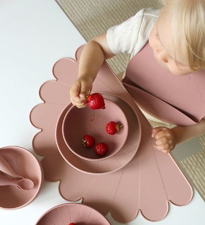 Bavoirs Cam Cam - Silicone - 2 Pack - Fleur - Rose Mix Bavoirs Cam Cam - Silicone - 2 Pack - Fleur - Rose Mix