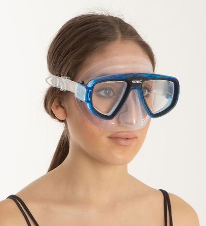 Seac Dykkermaske - Extreme 50 - Clear Blue Seac Dykkermaske - Extreme 50 - Clear Blue