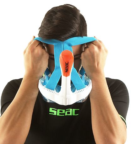 Seac Snorkelmaske - Magica - Hvid/Orange Seac Snorkelmaske - Magica - Hvid/Orange