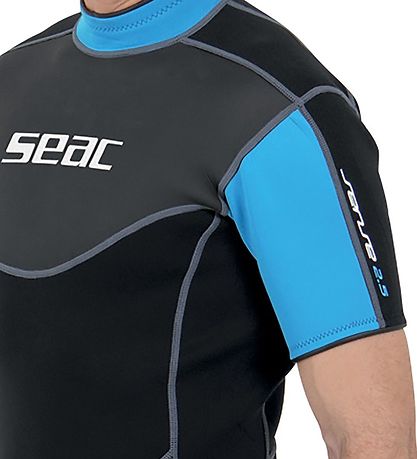 Seac Våddragt - Sense Shorty Man 2,5 mm - Sort/Blå Seac Våddragt - Sense Shorty Man 2,5 mm - Sort/Blå