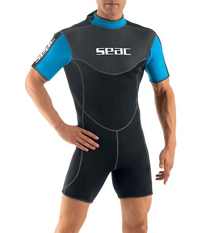 Seac Våddragt - Sense Shorty Man 2,5 mm - Sort/Blå