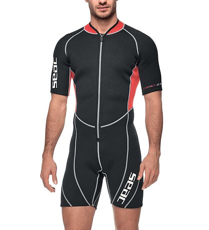 Seac Våddragt - Ciao Shorty Man 2,5 mm - Sort/Rød Seac Våddragt - Ciao Shorty Man 2,5 mm - Sort/Rød