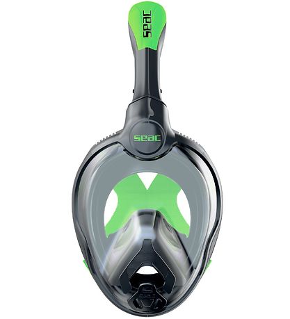 Seac Snorkelmaske - Unica Junior - Sort/Lime Seac Snorkelmaske - Unica Junior - Sort/Lime