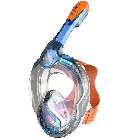 Seac Snorkelmaske - Unica Junior - Blå/Orange Seac Snorkelmaske - Unica Junior - Blå/Orange