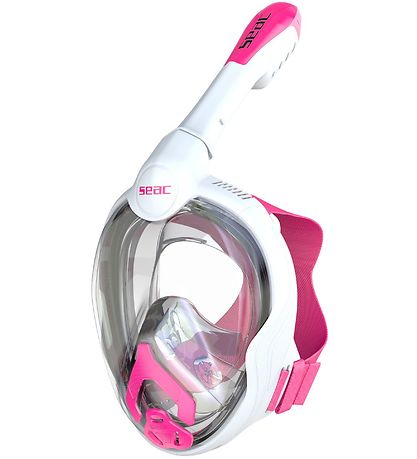 Seac Snorkelmaske - Unica Junior - Hvid/Pink Seac Snorkelmaske - Unica Junior - Hvid/Pink