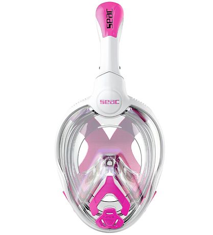 Seac Snorkelmaske - Unica Junior - Hvid/Pink Seac Snorkelmaske - Unica Junior - Hvid/Pink