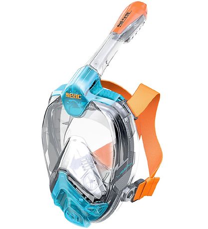 Seac Snorkelmaske - Libera - Blå/Orange Seac Snorkelmaske - Libera - Blå/Orange