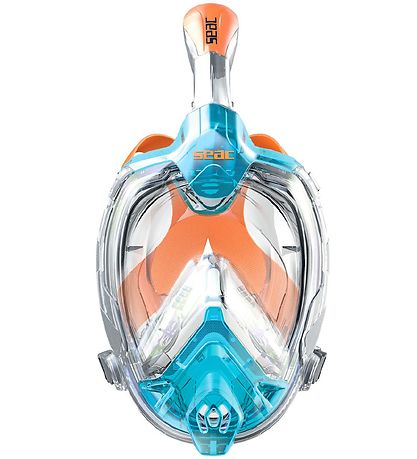 Seac Snorkelmaske - Libera - Blå/Orange Seac Snorkelmaske - Libera - Blå/Orange