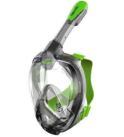 Seac Snorkelmaske - Unica - Sort/Lime Seac Snorkelmaske - Unica - Sort/Lime