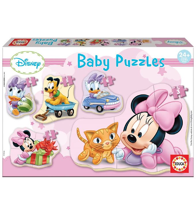 Educa Puslespil - 5 forskellige - Disney - Minnie Mouse og Co.