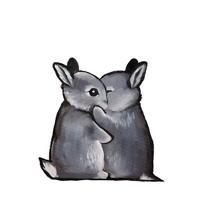 Citatplakat Plakat - A3 - Sweet Bunnies Citatplakat Plakat - A3 - Sweet Bunnies