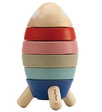 PlanToys Trælegetøj - Stableraket - 11 Dele PlanToys Trælegetøj - Stableraket - 11 Dele