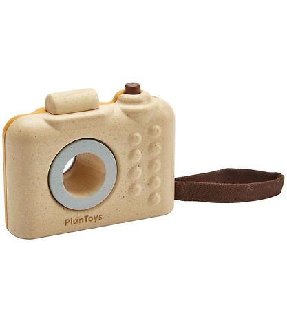 PlanToys Trælegetøj - Mit Første Kamera - Gul PlanToys Trælegetøj - Mit Første Kamera - Gul