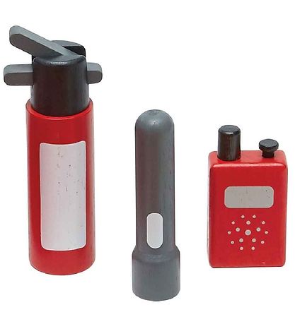 PlanToys Brandmandssæt - Træ PlanToys Brandmandssæt - Træ